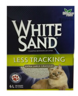 White Sand Less Tracking Extra Large Granül 6 lt Kedi Kumu kullananlar yorumlar